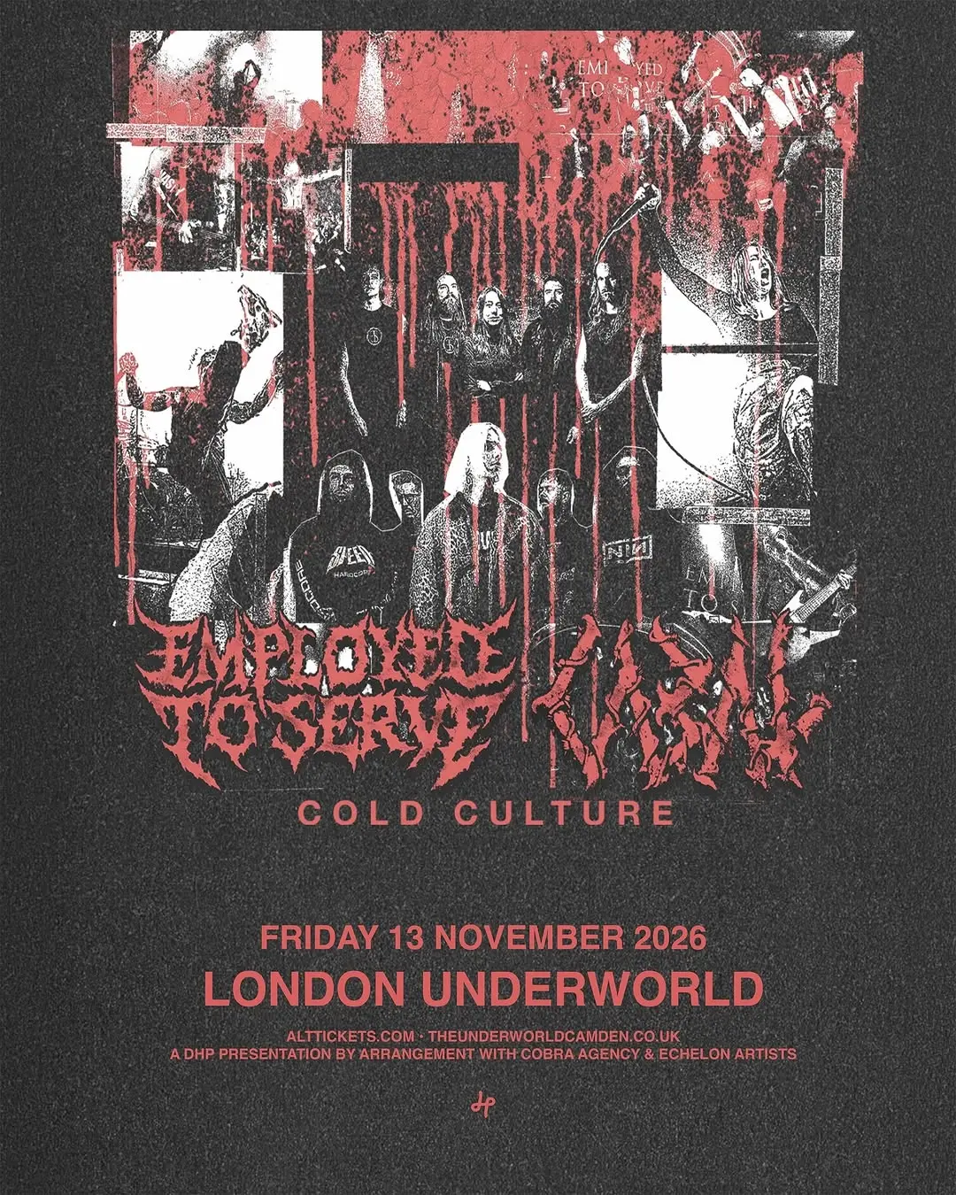 Employed To Serve & Cabal Co-Headline Show