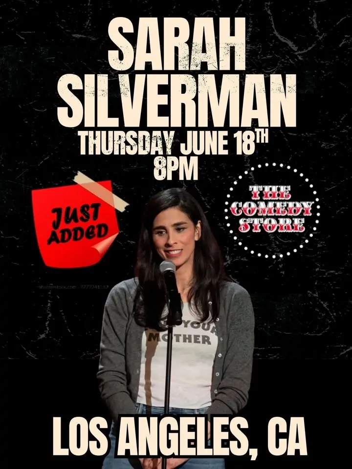 Sarah Silverman Live in LA Thurs June 18!