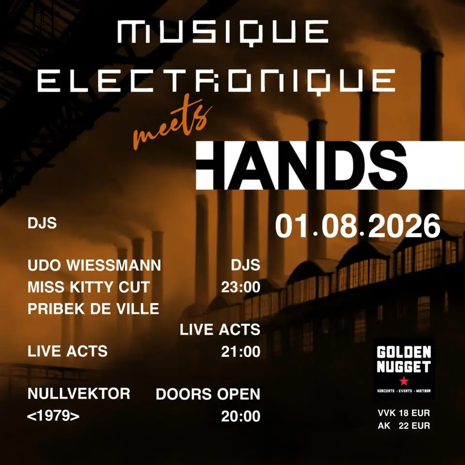 MUSIQUE ELECTRONIQUE meets HANDS 