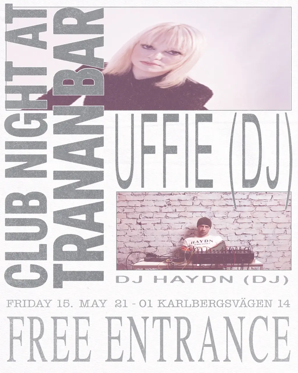 Uffie & DJ Haydn at Tranan
