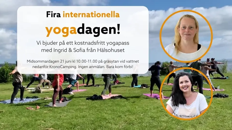 Kostnadsfritt yogapass kl 10-11 (fira internationella yogadagen)