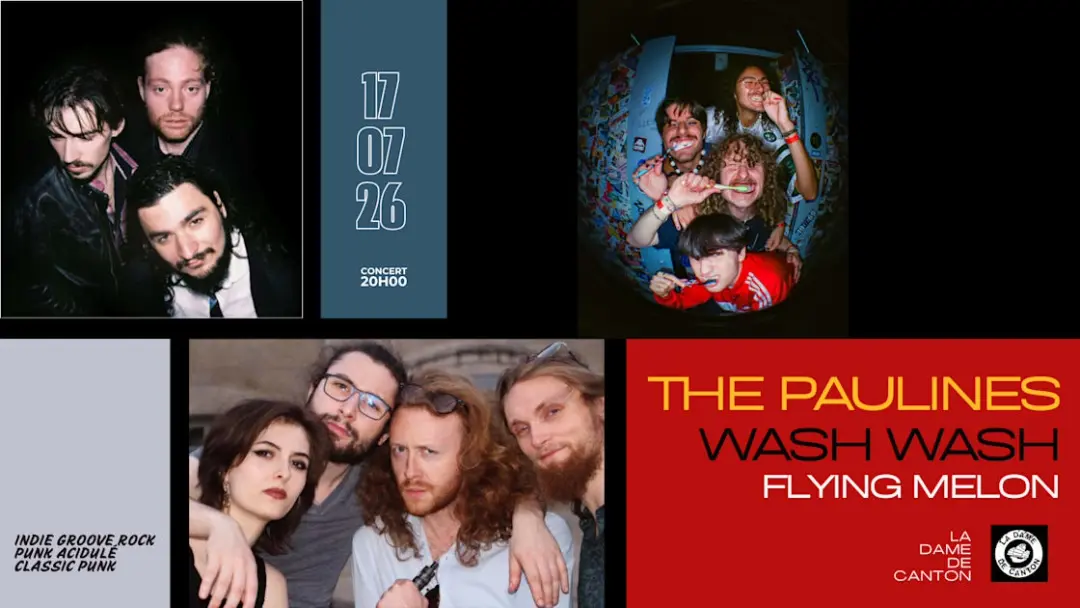 The Paulines X Wash Wash X Flying Melons