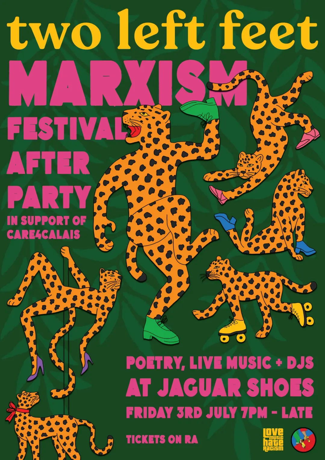two left feet Marxism Festival afterparty
