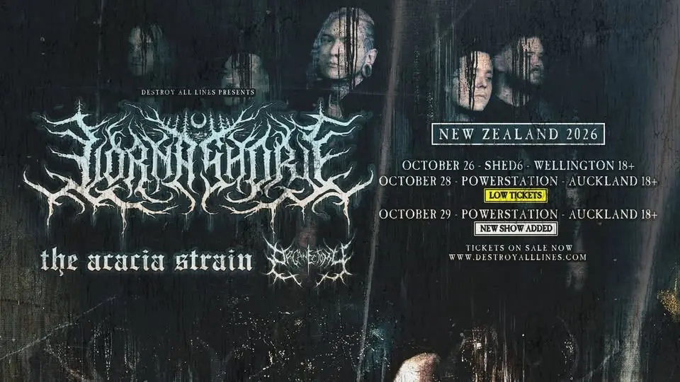 𝐍𝐄𝐖 𝐒𝐇𝐎𝐖 | Lorna Shore (US) NZ Tour 2026 w/ The Acacia Strain (US) & Organectomy | Auck 18+