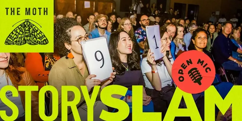 7/24 The Moth StorySLAM @ BLOEDEL HALL, ST. MARKS Seattle