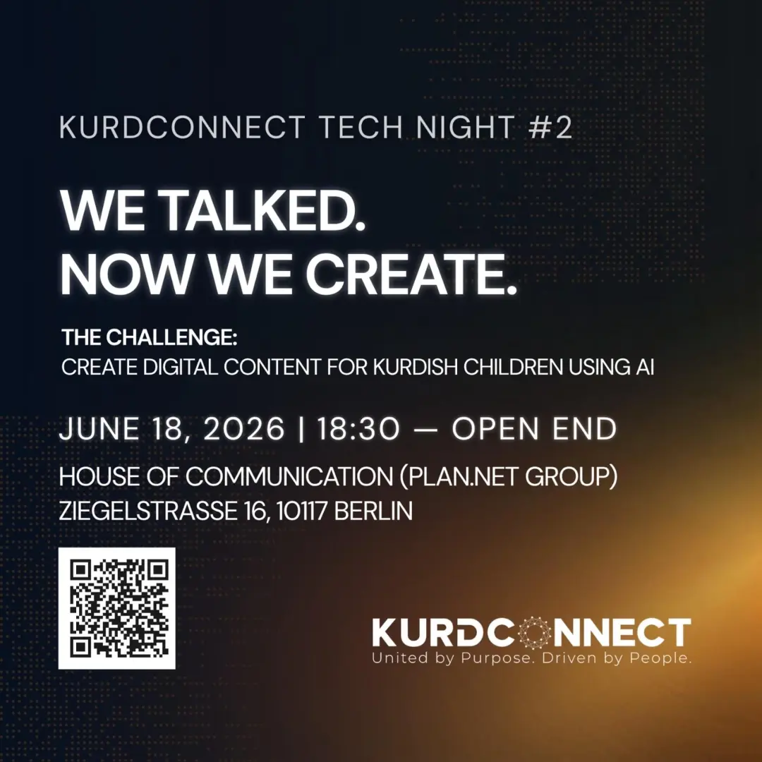 KurdConnect Tech Night #2: We Talked. Now We Create.