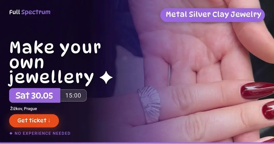 Jewelry workshop : metal silver clay