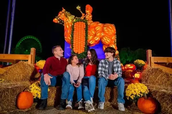 Pumpkins at Kentucky Kingdom