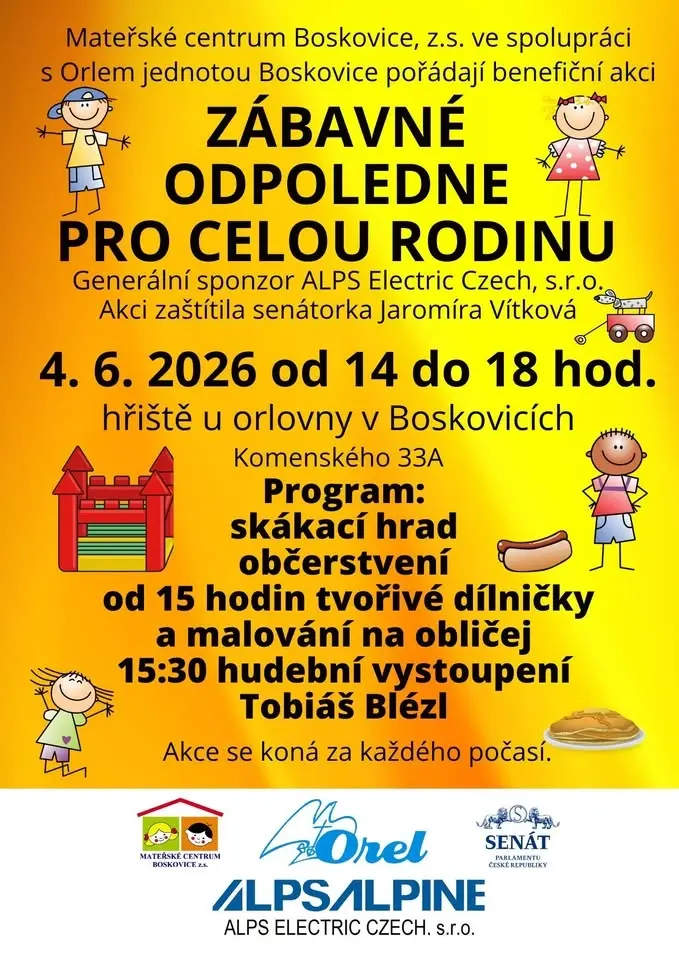 Zábavné odpoledne pro celou rodinu