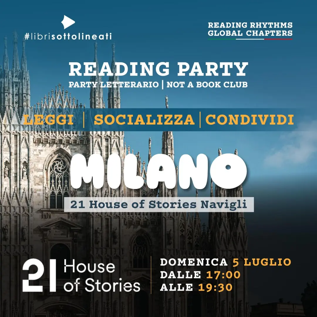 Reading Party Milano: domenica 05 luglio