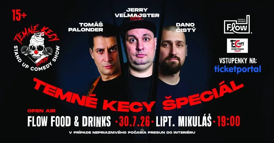 Temné kecy špeciál - Liptovský Mikuláš (Flow Food & Drinks))