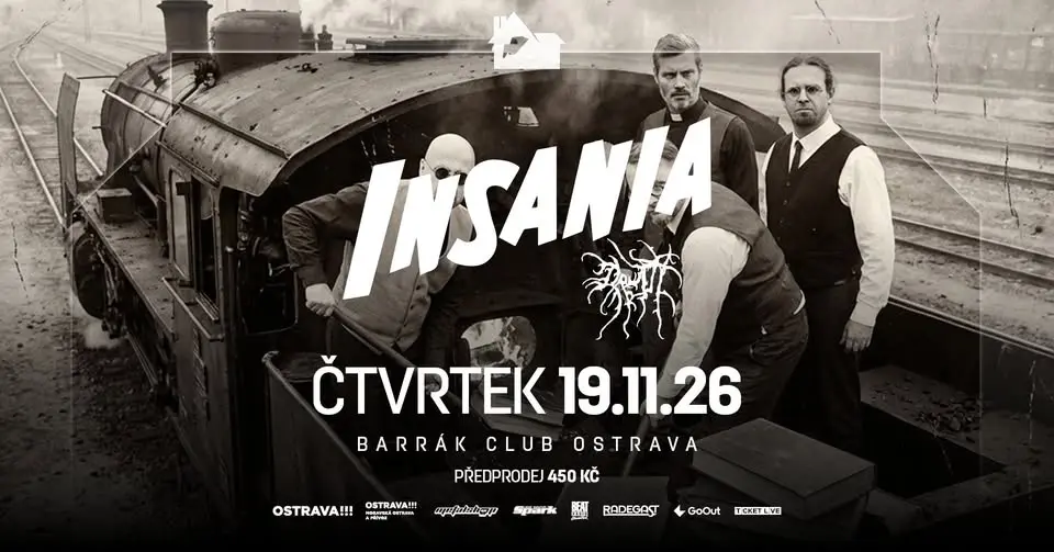 INSANIA, DRUTTY - Ostrava/Barrák