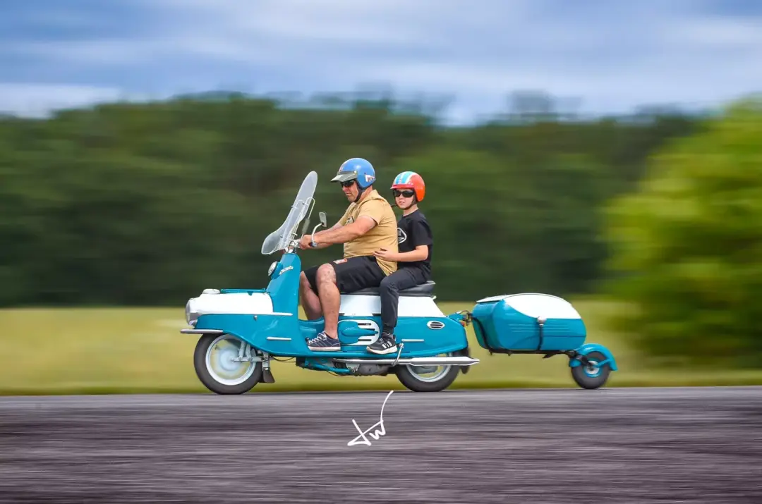 4. motosraz veteránů na Pískové Lhotě