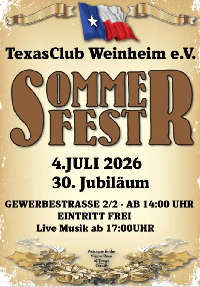 Sommerfest 2026 