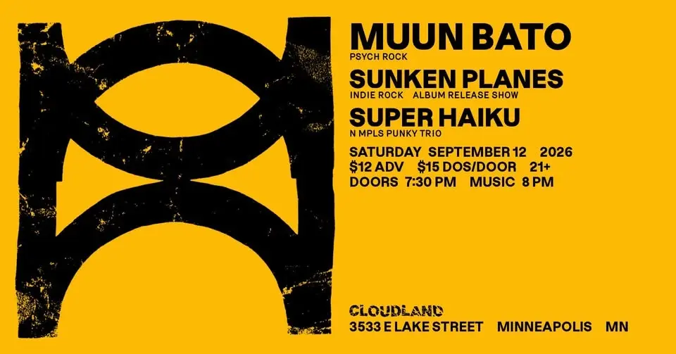 Muun Bato, Sunken Planes, Super Haiku