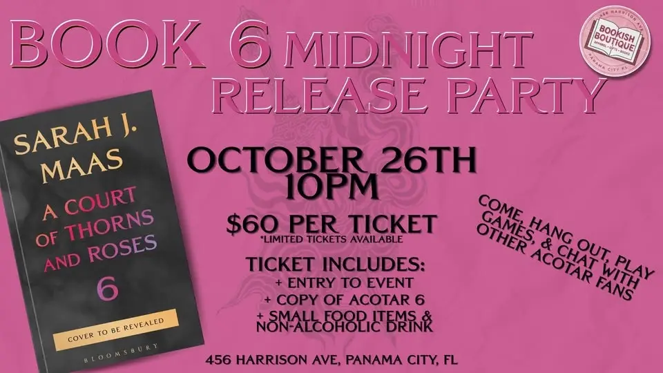 ACOTAR 6 Midnight Release Party @ Bookish!