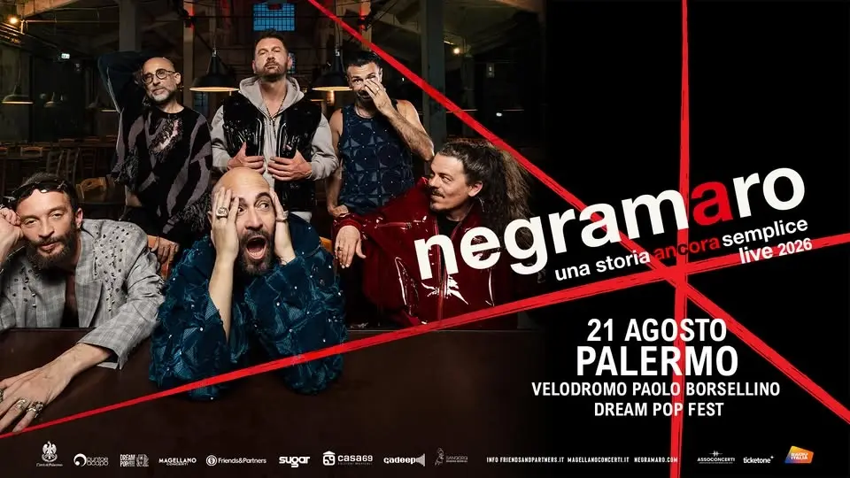 NEGRAMARO | @Palermo - Velodromo P. Borsellino - Dream Pop Fest