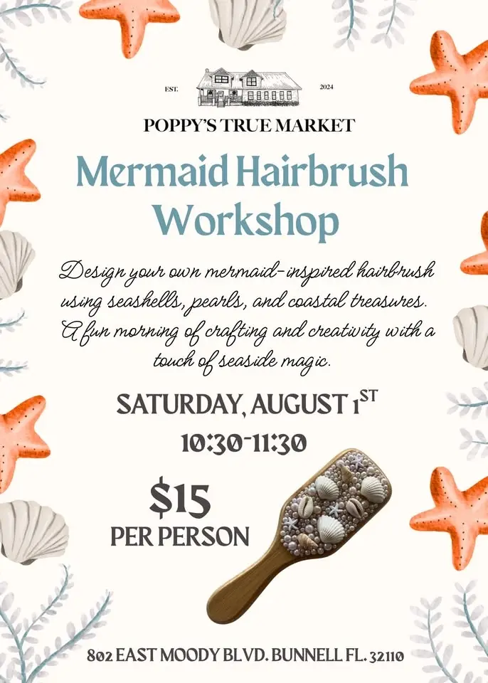 Mermaid Hairbrushes 