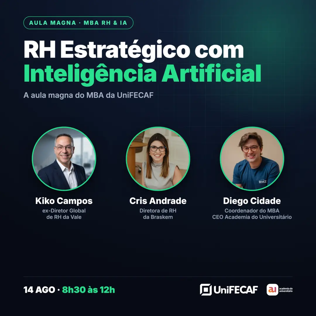 RH Estratégico com Inteligência Artificial: a aula inaugural