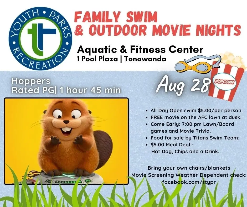 Family Swim and Outdoor Movie Nights