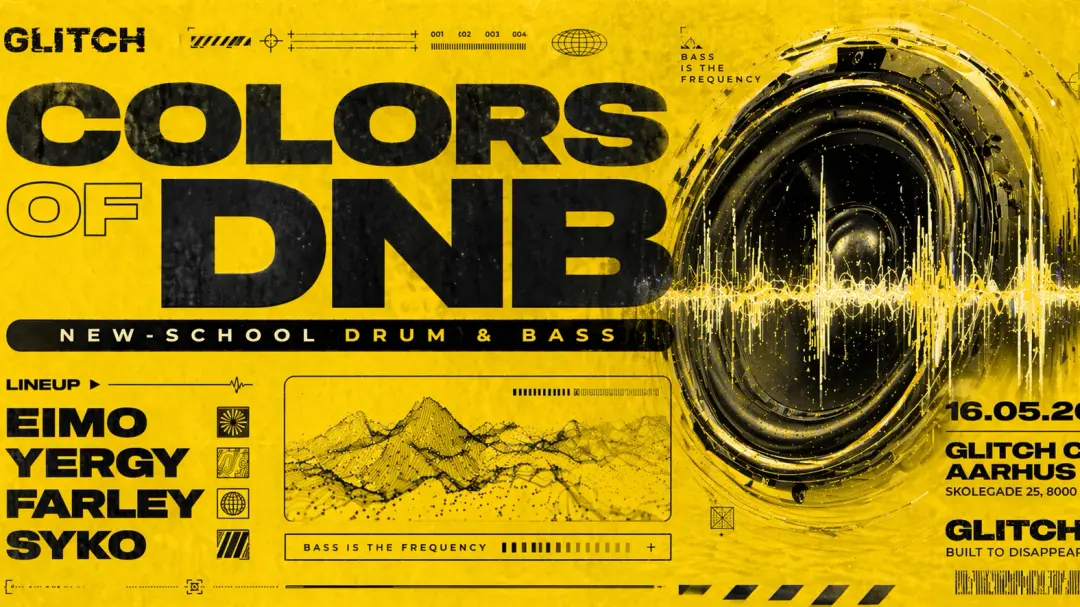 Colors of DNB - New School Drum & Bass @GLITCH