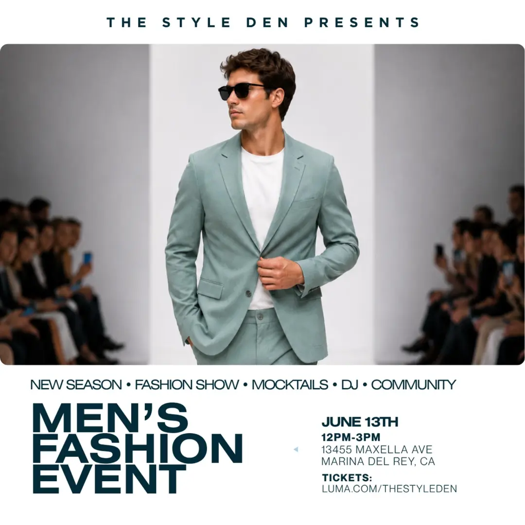 Men's Brand Launch + Fashion Show