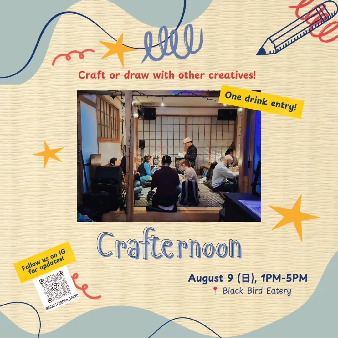 Craft / Draw Together in a Tatami Restaurant