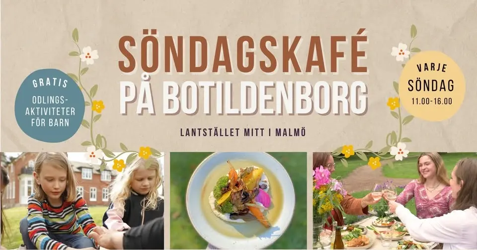 Söndagskafé på Botildenborg