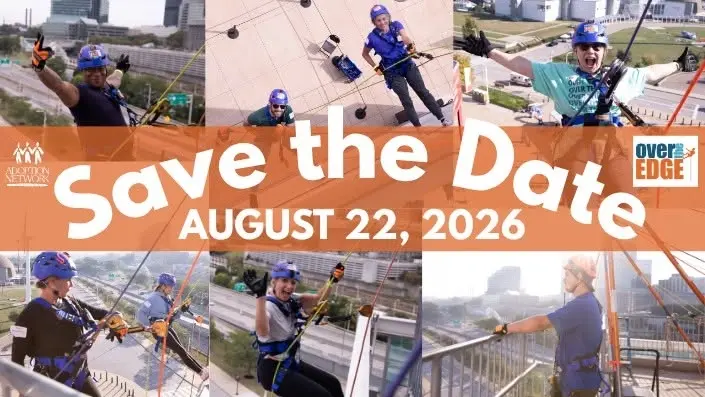SAVE the DATE to go OVER THE EDGE with Adoption Network Cleveland!