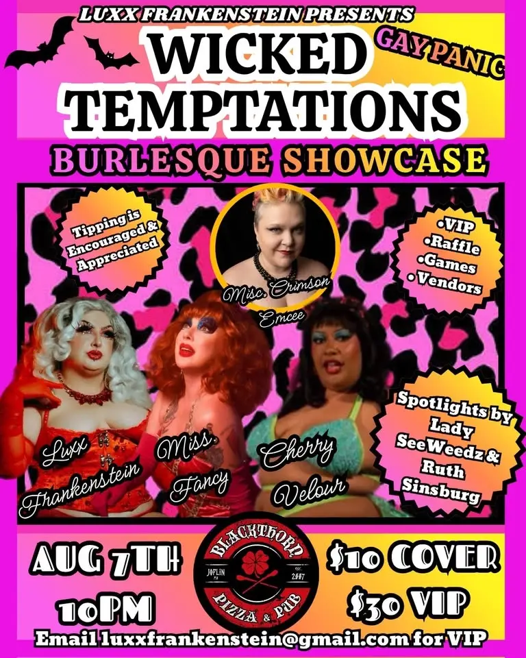 Wicked Temptations Burlesque Showcase: Gay Panic