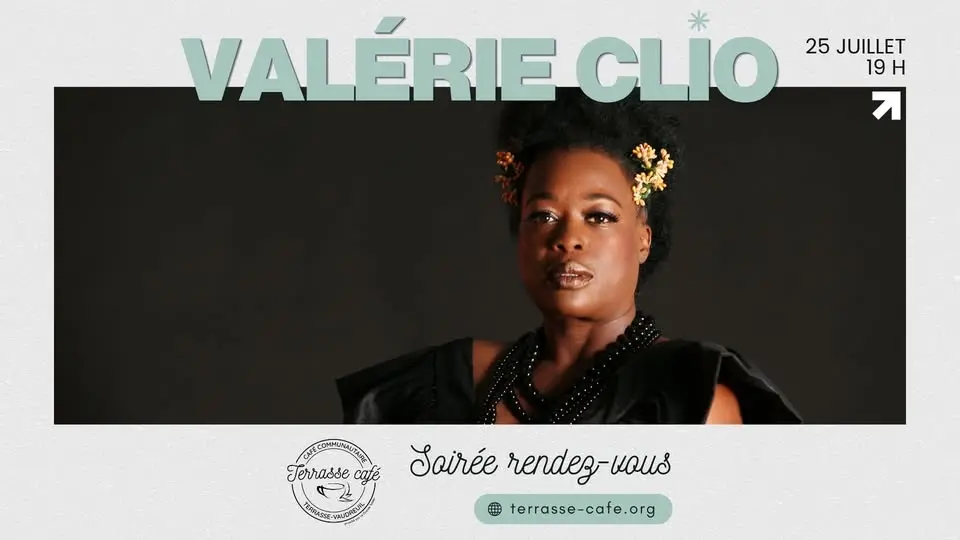 Valérie Clio au Terrasse Café