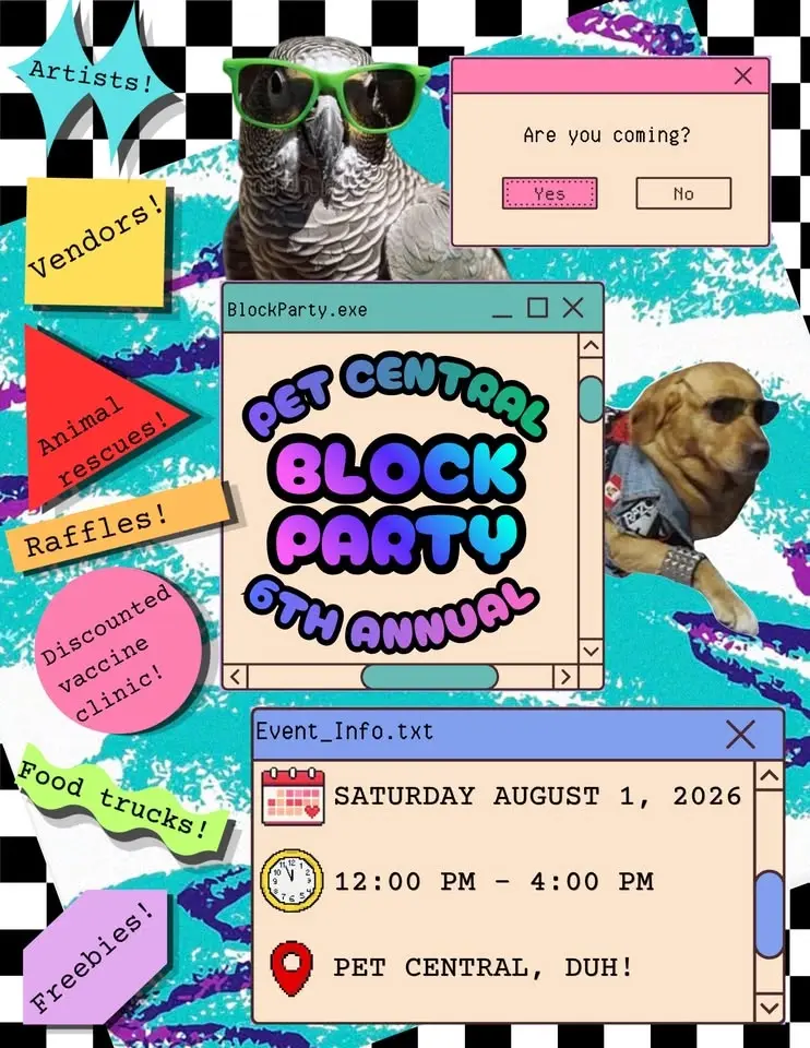6th Annual Pet Central Block Party
