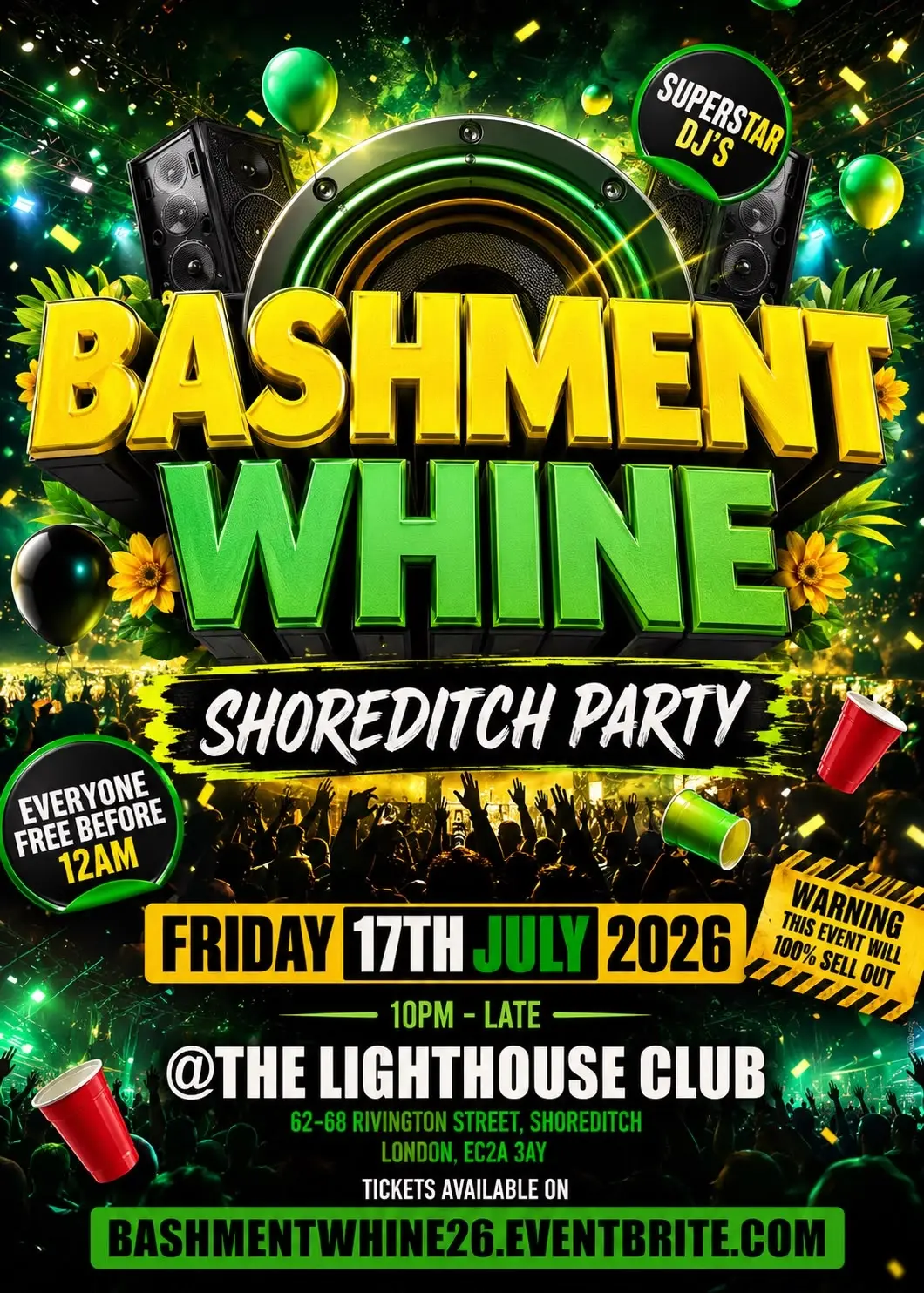 Bashment Whine - Shoreditch Party