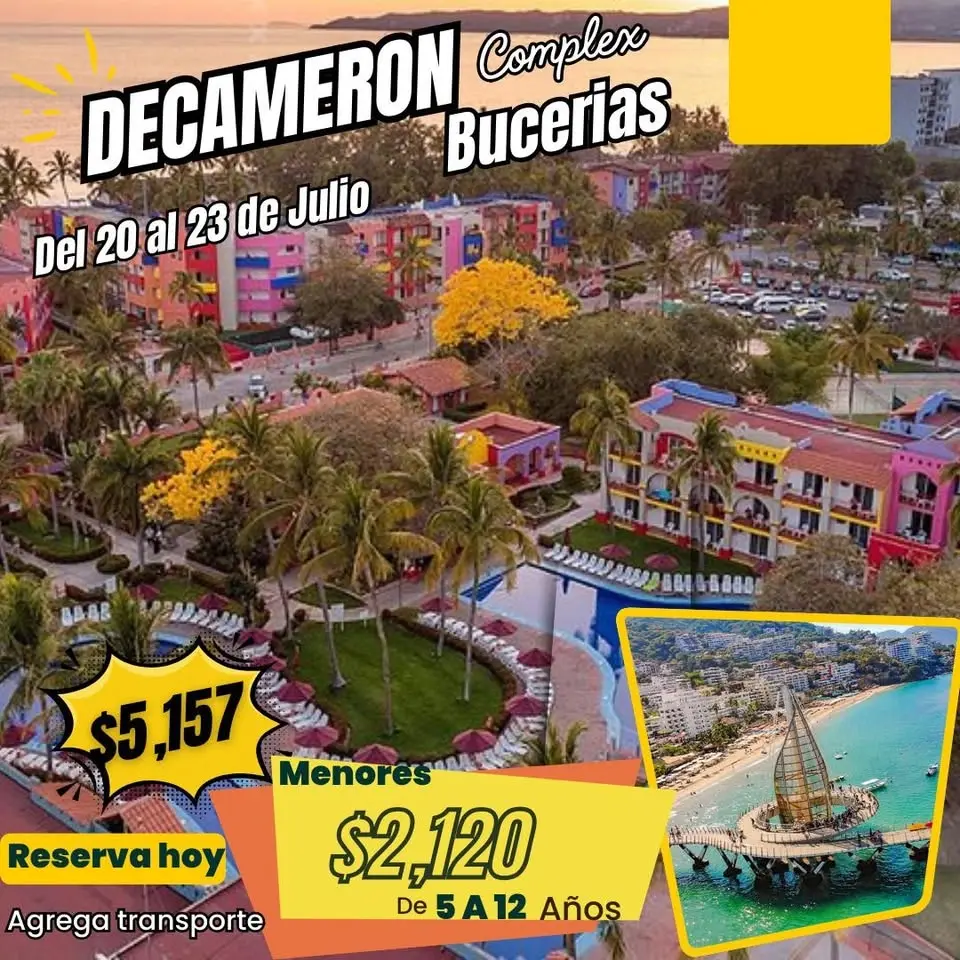 Viaje a Decameron Bucerias 