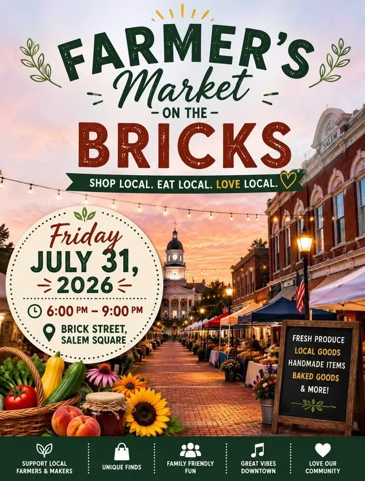 🌽🎶 Farmers Market on the Bricks 🎶🌽