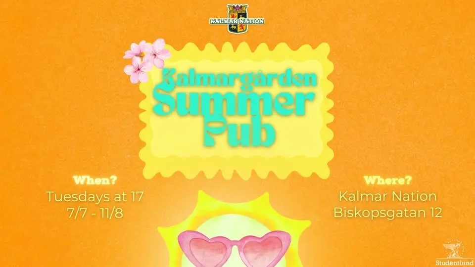Kalmargården Summer  Pub | Kalmar Nation