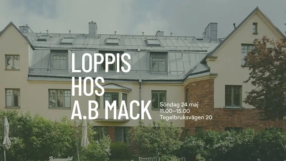 Loppis hos A.B MACK