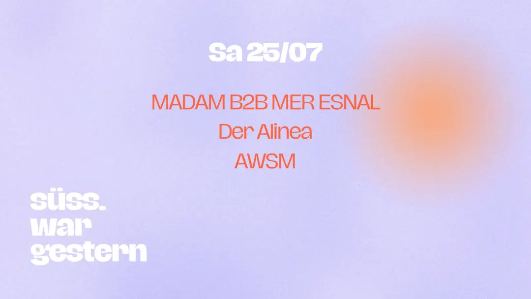 Süss am Samstag