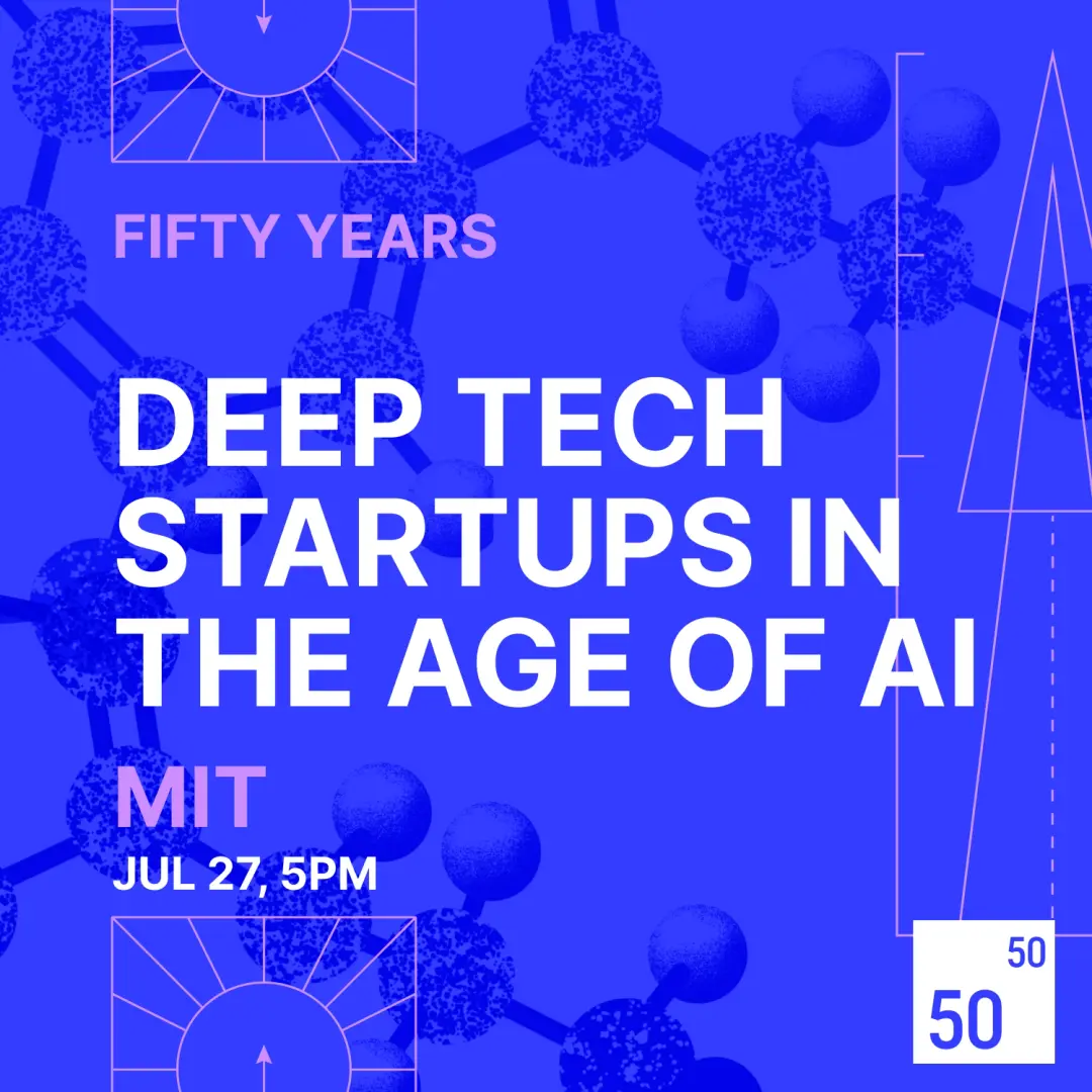 Deep Tech Startups in the Age of AI by Fifty Years