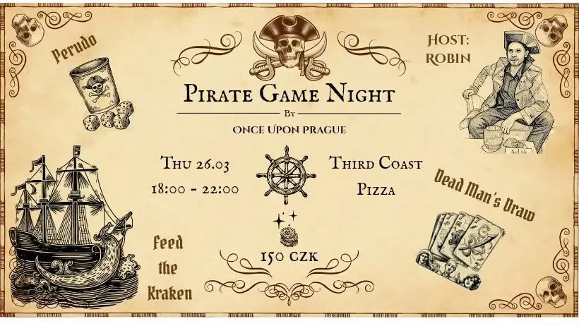 Pirate Game Night đŽââ ïžđŠ