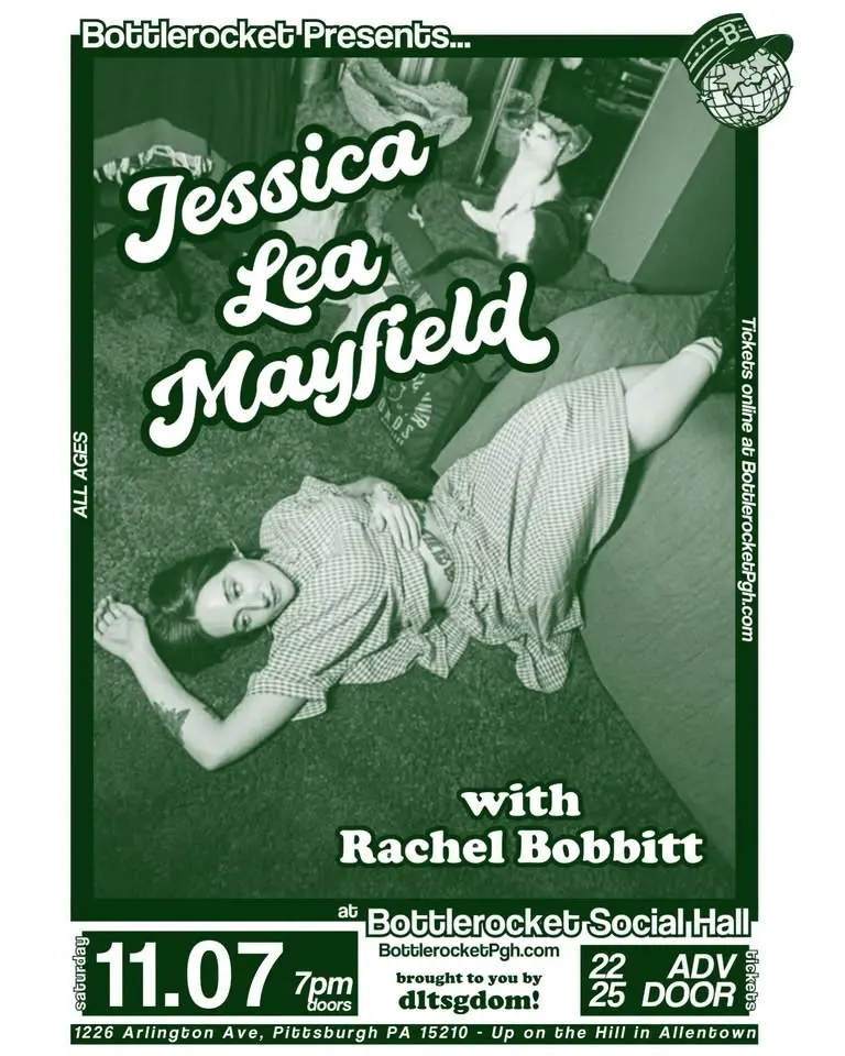 Jessica Lea Mayfield w/ Rachel Bobbitt at Bottlerocket Social Hall