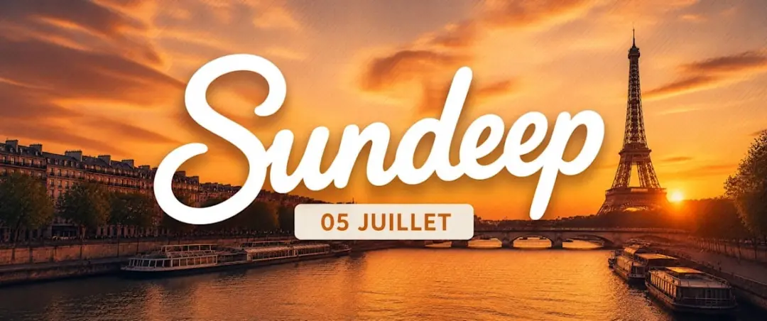 Sundeep - Croisière & Décibels - Dimanche 05 Juillet