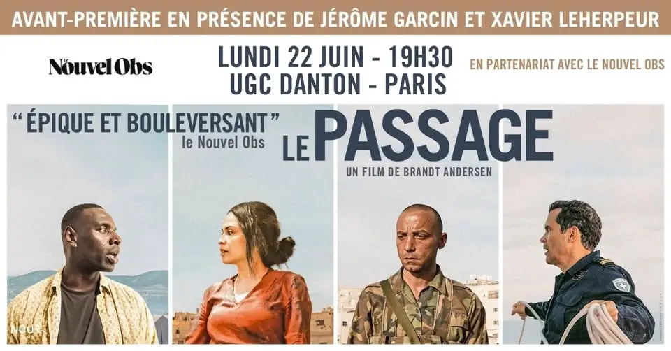 Jérôme Garcin présente Le Passage à l'UGC Danton