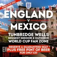 England v Mexico: World Cup Fan Zone | Tunbridge Wells