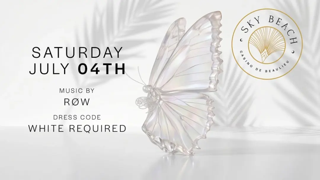 White Celebration – Saturday, July 4th
