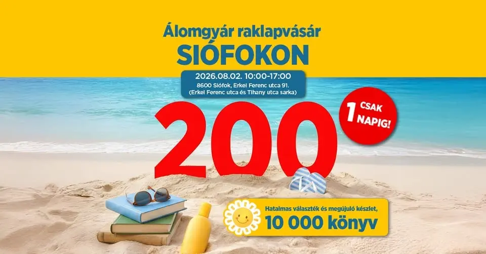 Álomgyár raklapvásár SIÓFOKON!