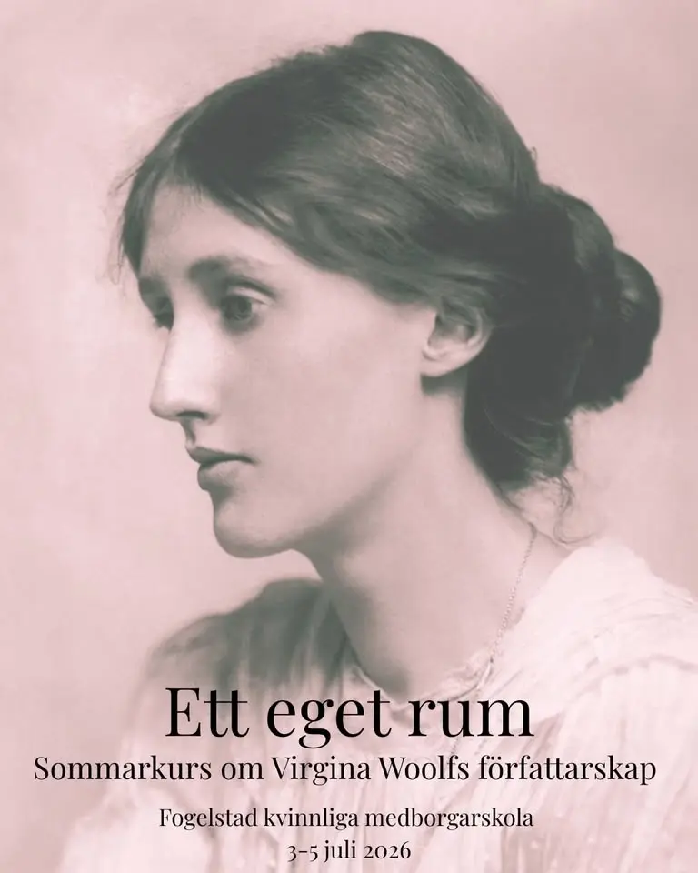 Ett eget rum – sommarkurs om Virginia Woolfs författarskap