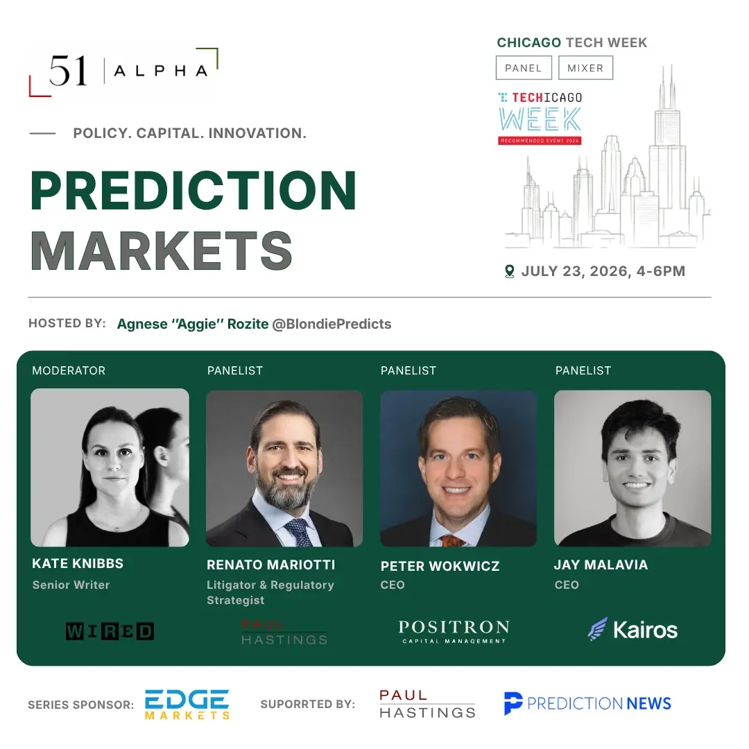 Prediction Markets | Chicago Tech Week