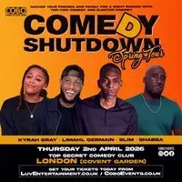 Comedy Shutdown - Bank Holiday Special London