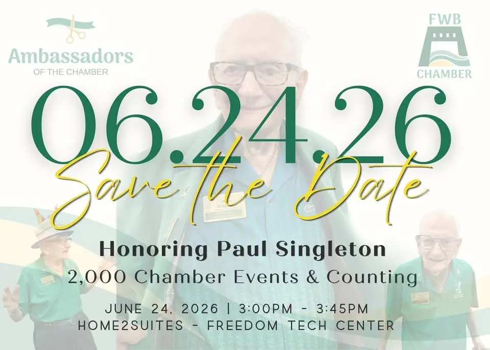 Honoring Paul Singleton - 2,000 Chamber Events & Counting